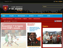 Tablet Screenshot of 1agosto.com